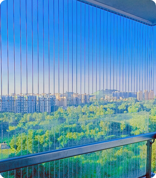 🏢 Modern Invisible Grills Installation | 100% Safety & Unobstructed View | AS Enterprises Solution | 📞 Call 8051800912 | Vapi, Silvassa, Valsad, Mumbai, Gujarat